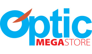  optic megastore déménage épinal lunettes flyer A4 courrier enveloppe portfolio